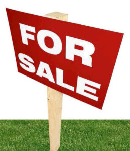 For sale sign graphic image